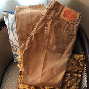 Levi Khaki Denim Jeans